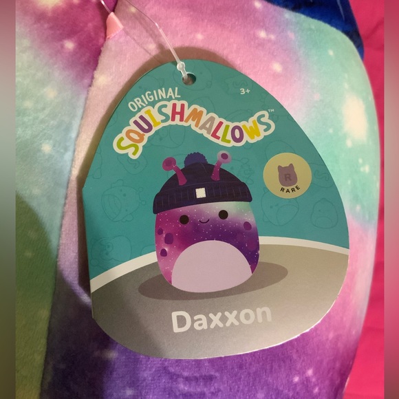 RARE Large Squishmallow edition. Daxxon Alien. Brand new with tags. 16”. - Picture 3 of 4